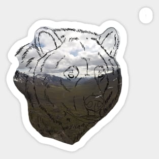 Alaskan Bear Sticker